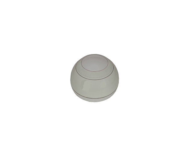 TE66413B - Dimmer LED rotativo da tavolo + Push ON/OFF 4-100W 230V Bianco
